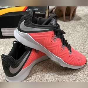 Bright Orange Nike CrossFit shoes for women size 7